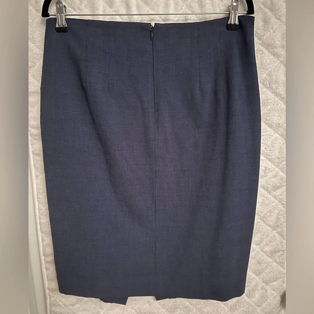 LOFT Faux Wrap Pencil Skirt with Pocket Detail